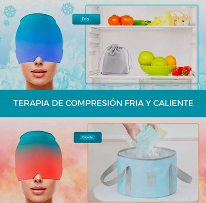 GORRO DE GEL PARA DOLOR DE CABEZA