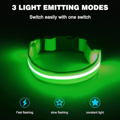 COLLAR LED PARA PERROS Y GATOS