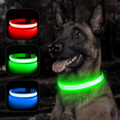 COLLAR LED PARA PERROS Y GATOS