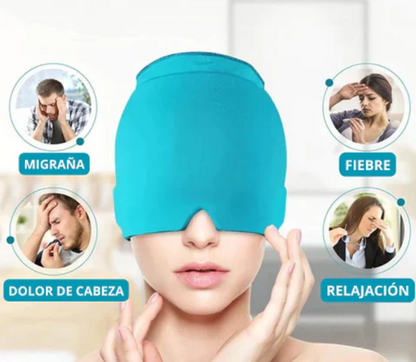 GORRO DE GEL PARA DOLOR DE CABEZA